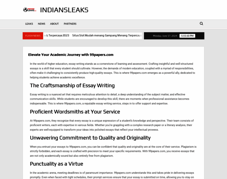 Indiansleaks.com thumbnail