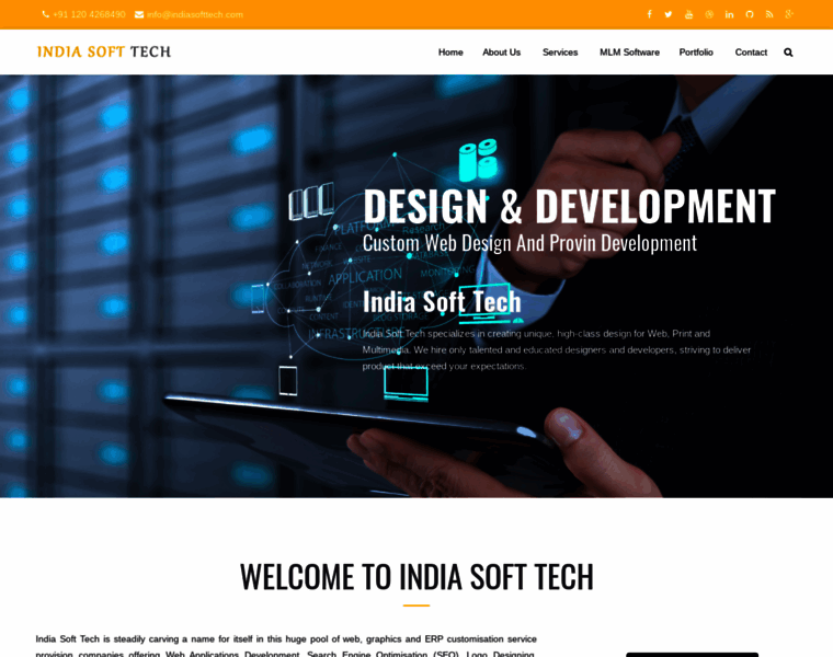 Indiasofttech.com thumbnail