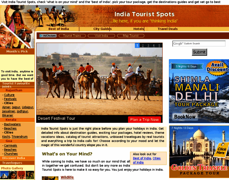 Indiatouristspots.com thumbnail