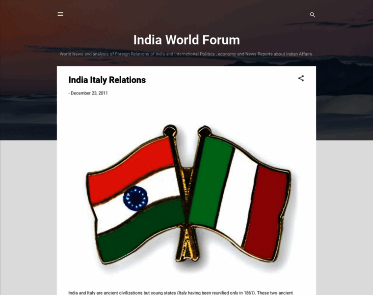 Indiaworldforum.blogspot.com thumbnail