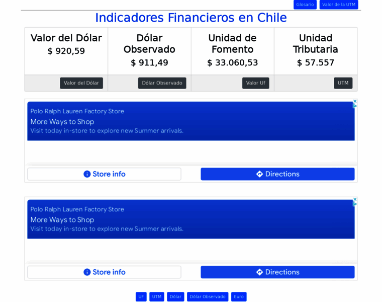 Indicadoresfinancieros.cl thumbnail