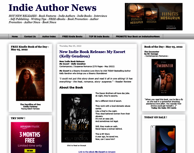Indieauthornews.com thumbnail