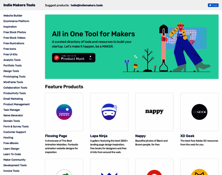 Indiemakers.tools thumbnail