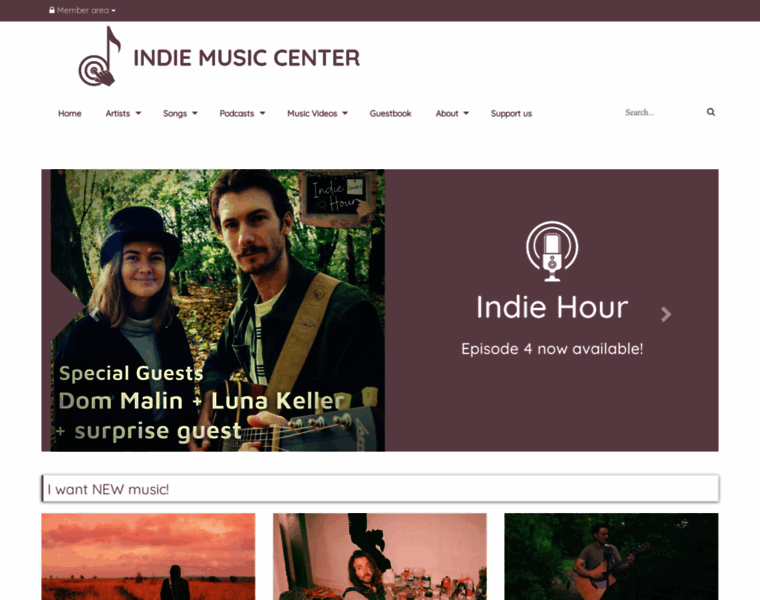 Indiemusiccenter.com thumbnail