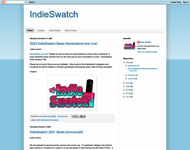 Indieswatch.com thumbnail