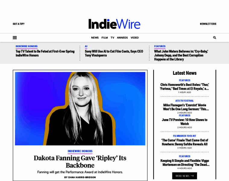 Indiewire.com thumbnail