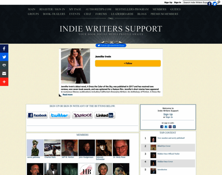 Indiewritersupport.com thumbnail
