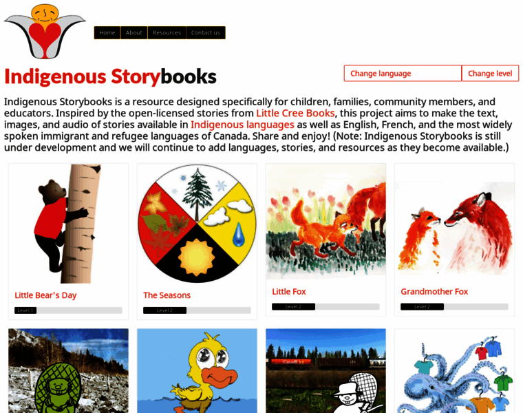 Indigenousstorybooks.ca thumbnail
