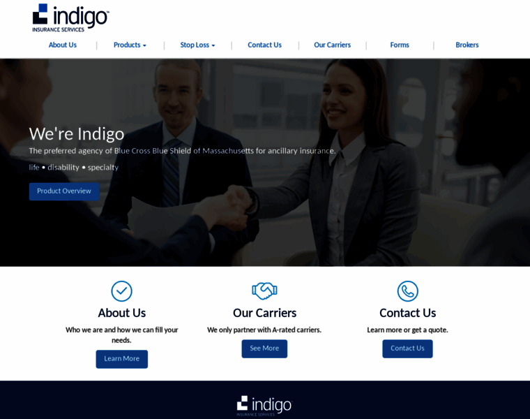 Indigo-insurance.com thumbnail