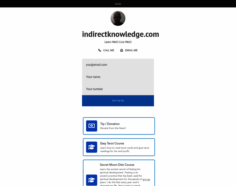 Indirectknowledge.com thumbnail