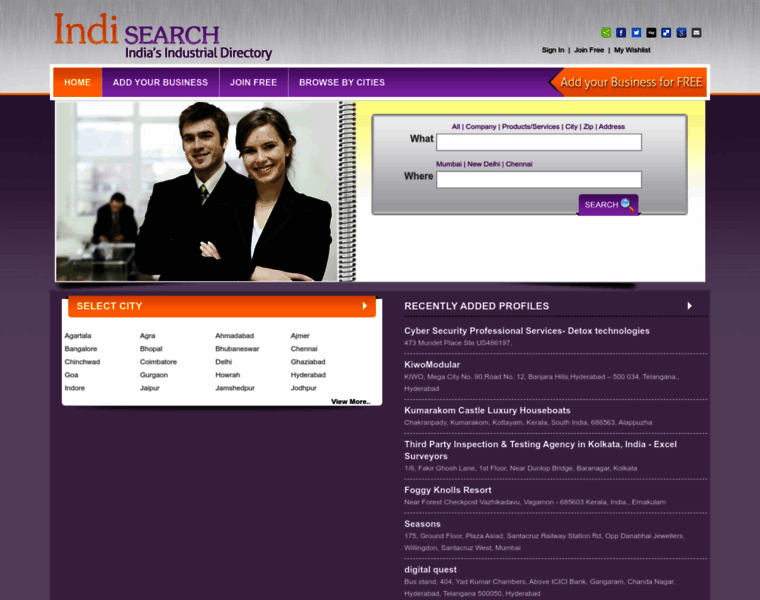 Indisearch.com thumbnail