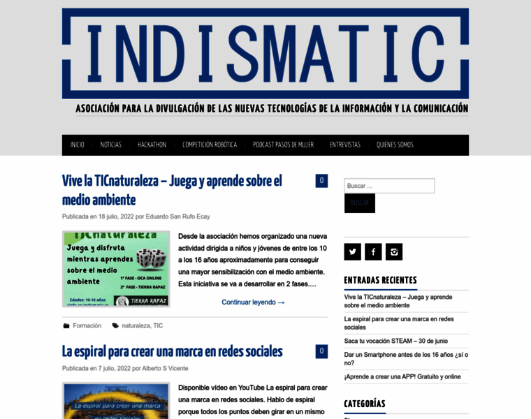 Indismatic.es thumbnail