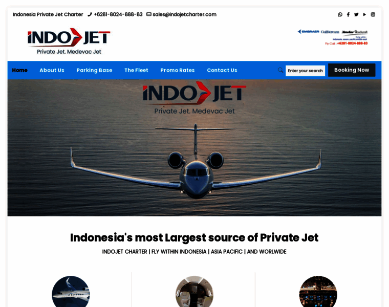 Indojetcharter.com thumbnail