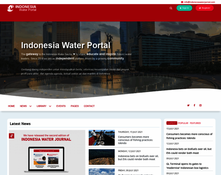 Indonesiawaterportal.com thumbnail