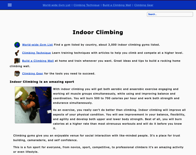 Indoorclimbing.com thumbnail