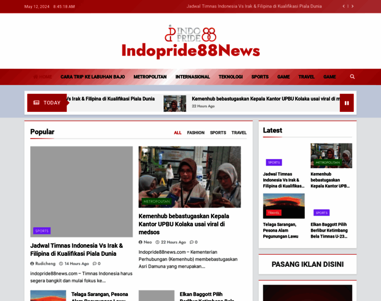 Indopride88news.online thumbnail