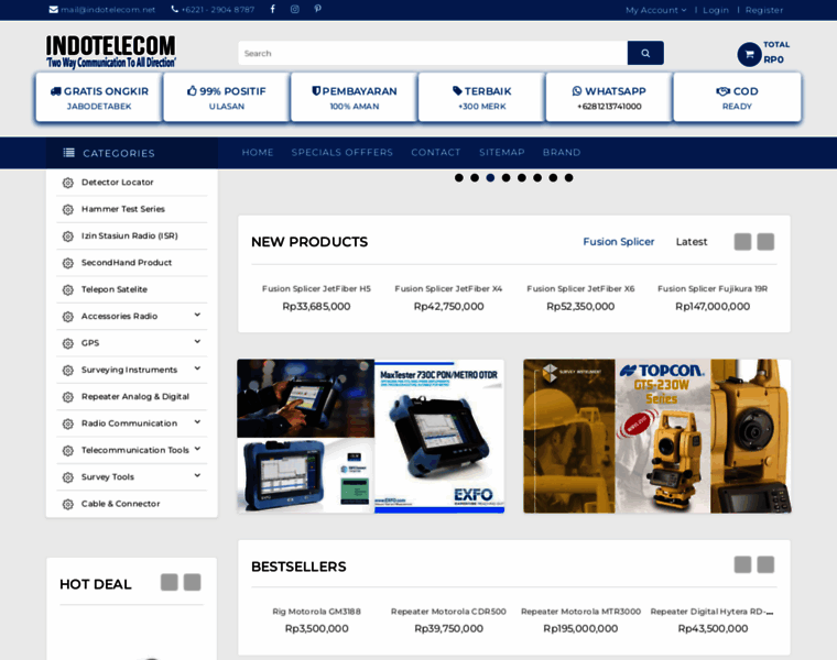 Indotelecom.net thumbnail