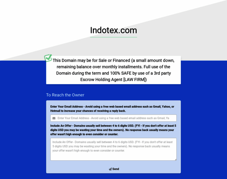 Indotex.com thumbnail