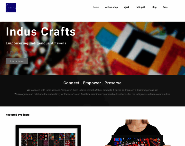Indus-crafts.com thumbnail