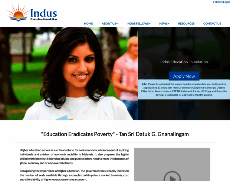 Indus.org.my thumbnail