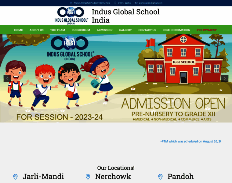 Indusglobalschool.in thumbnail