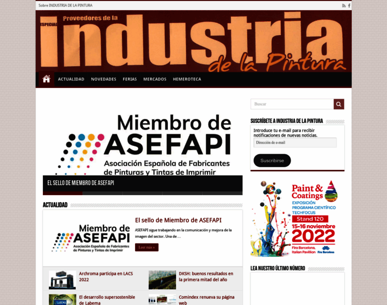 Industriadelapintura.com thumbnail
