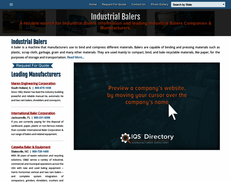 Industrial-balers.com thumbnail