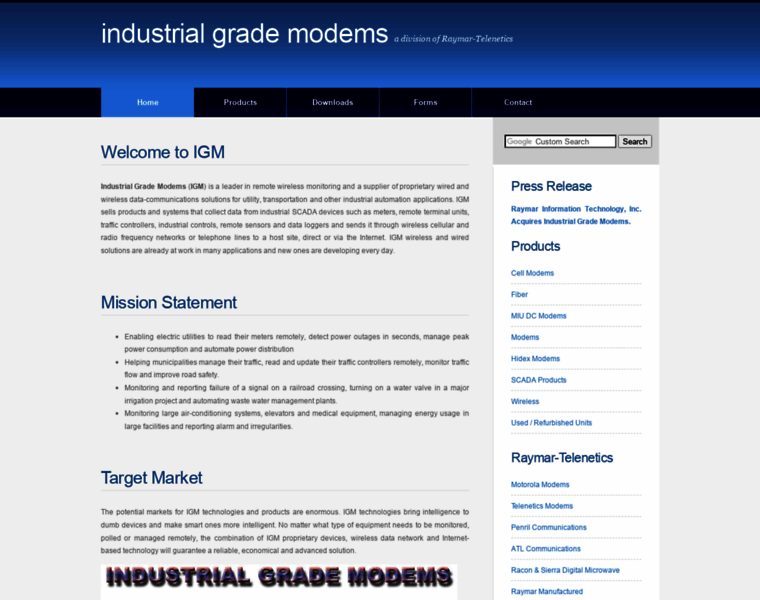 Industrial-grade-modem.com thumbnail
