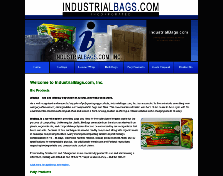 Industrialbags.com thumbnail