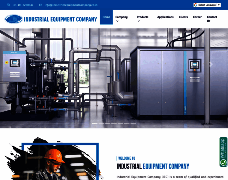 Industrialequipmentcompany.co.in thumbnail