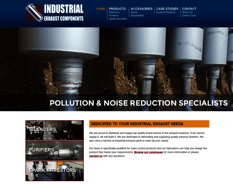 Industrialexhaust.com thumbnail