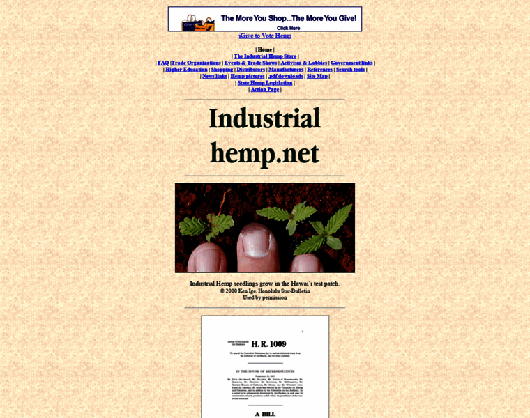 Industrialhemp.net thumbnail