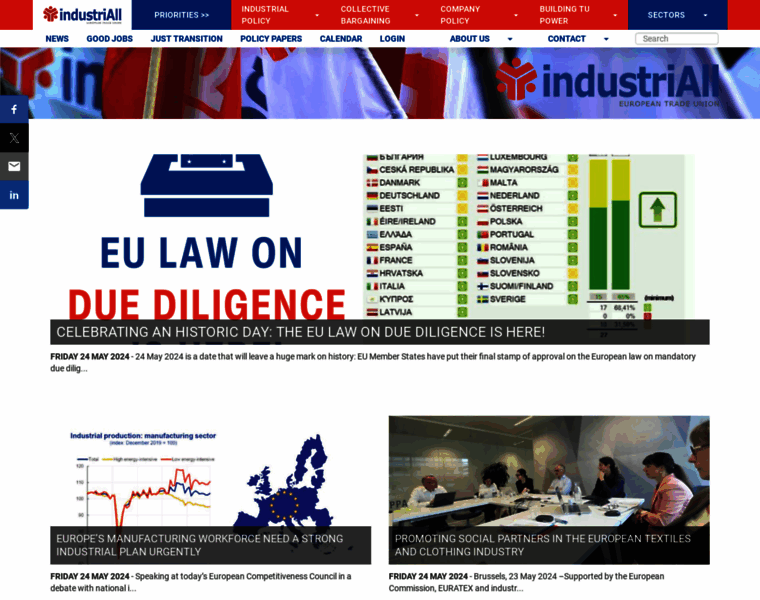 Industriall-europe.eu thumbnail