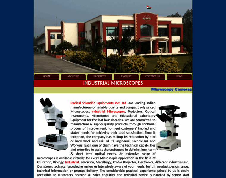 Industrialmicroscopes.in thumbnail