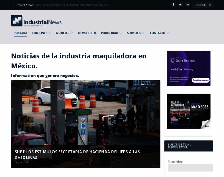 Industrialnewsbc.com thumbnail