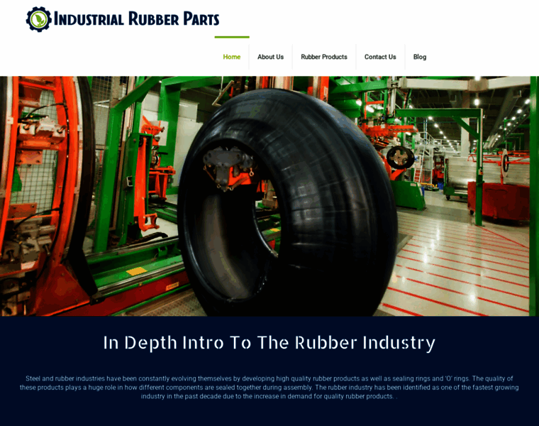 Industrialrubberparts.com thumbnail