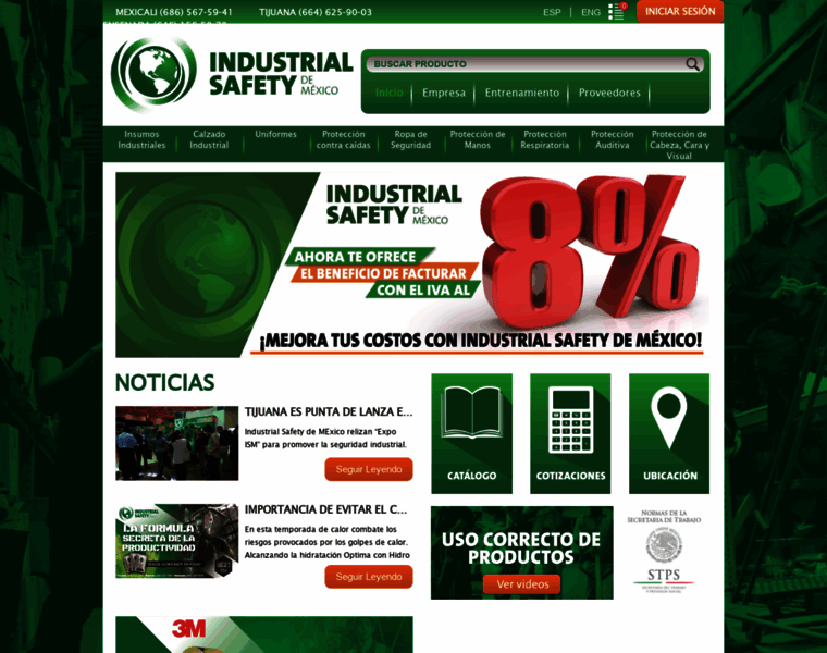 Industrialsafety.com.mx thumbnail