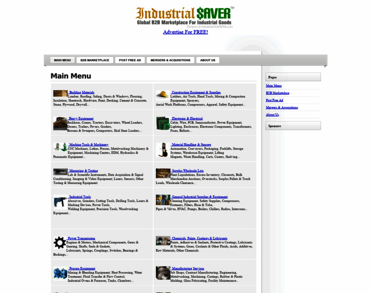 Industrialsaver.com thumbnail