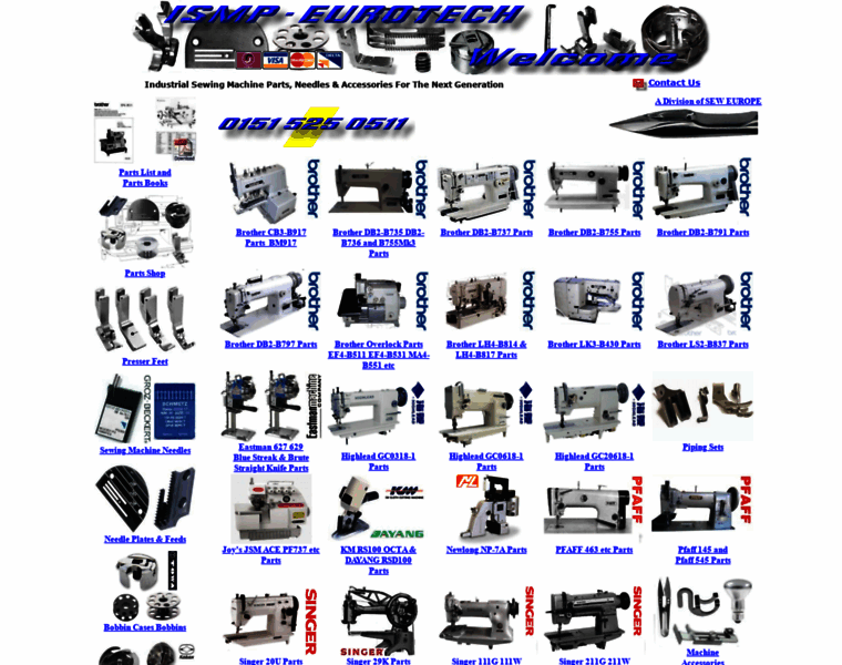 Industrialsewingmachineparts.co.uk thumbnail