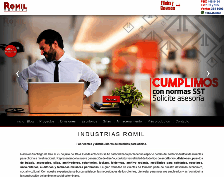 Industriasromil.com thumbnail