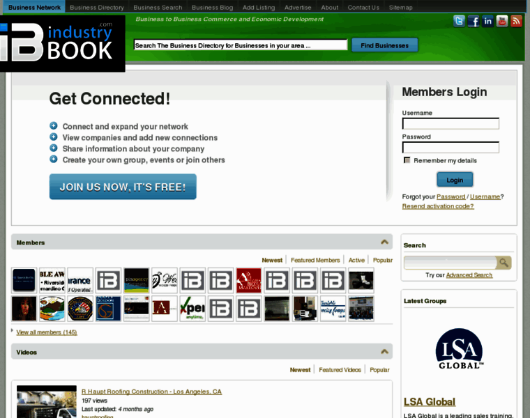 Industrybook.com thumbnail