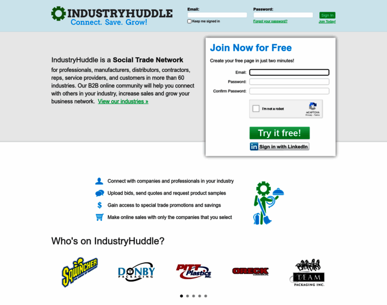Industryhuddle.com thumbnail