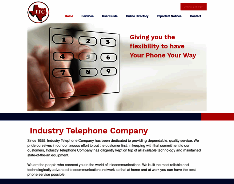 Industrytelco.com thumbnail