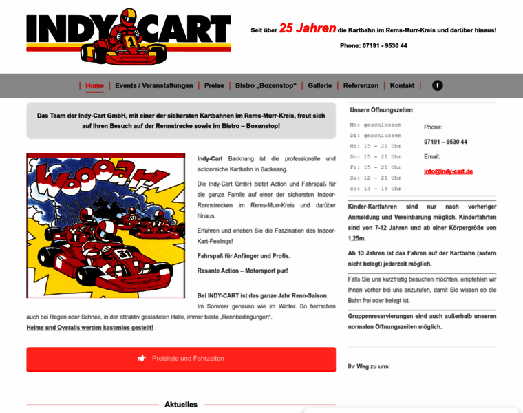 Indy-cart.de thumbnail