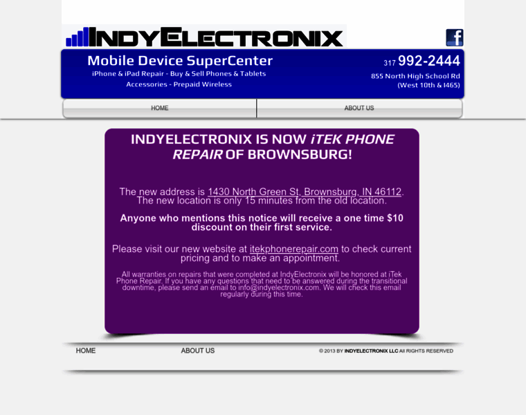 Indyelectronix.com thumbnail