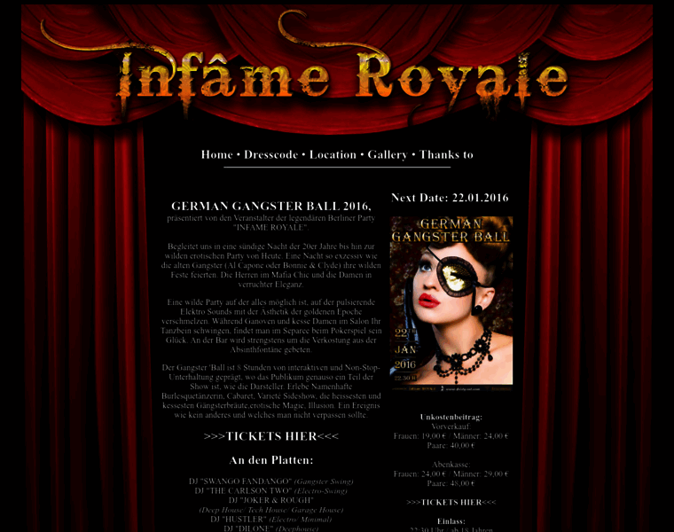 Infame-royale.com thumbnail
