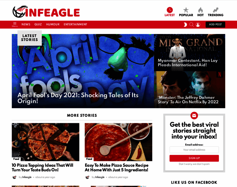 Infeagle.com thumbnail