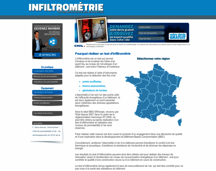 Infiltrometries.fr thumbnail