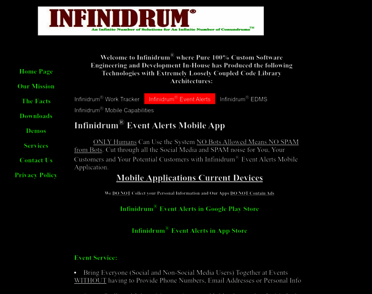 Infinidrum.com thumbnail