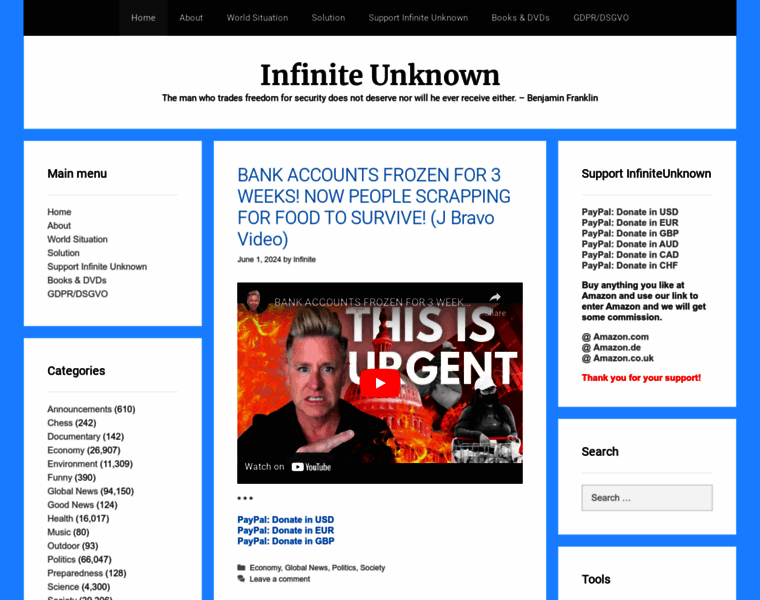 Infiniteunknown.net thumbnail